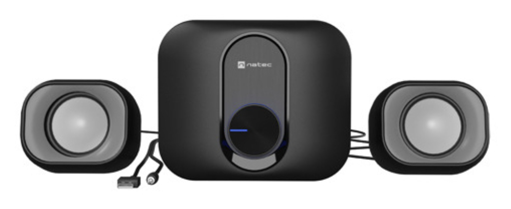 NATEC NGL-2111 sistema de audio para el hogar Minicadena de música para uso doméstico 3 W Negro