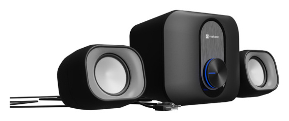 NATEC NGL-2111 sistema de audio para el hogar Minicadena de música para uso doméstico 3 W Negro