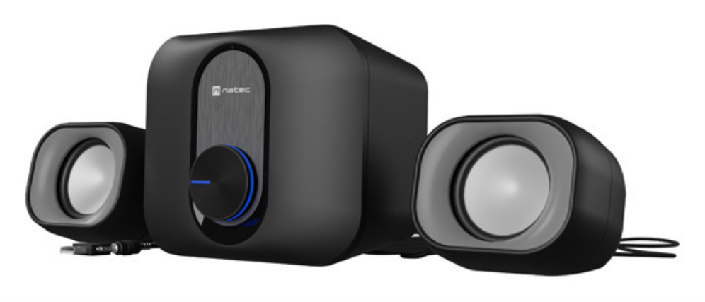 NATEC NGL-2111 sistema de audio para el hogar Minicadena de música para uso doméstico 3 W Negro