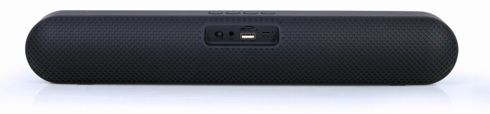 Gembird SPKBT-BAR400L altavoz soundbar Negro 2.0 canales 10 W