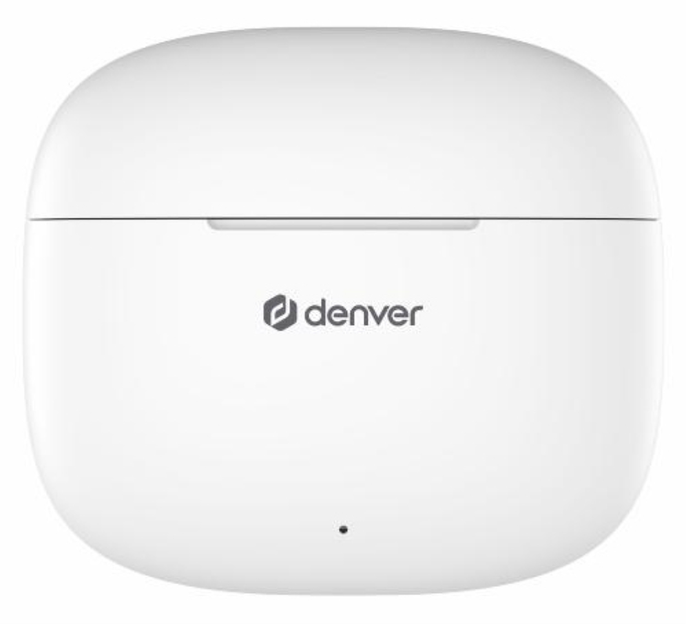 Denver TWE-48W auricular y casco Auriculares True Wireless Stereo (TWS) Dentro de oído Llamadas/Música Bluetooth Blanco