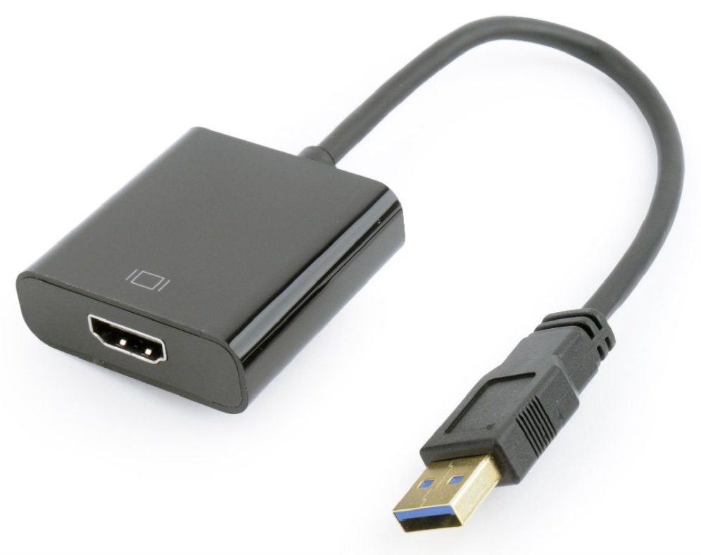 Gembird A-USB3-HDMI-02 Adaptador gráfico USB 1920 x 1080 Pixeles Negro