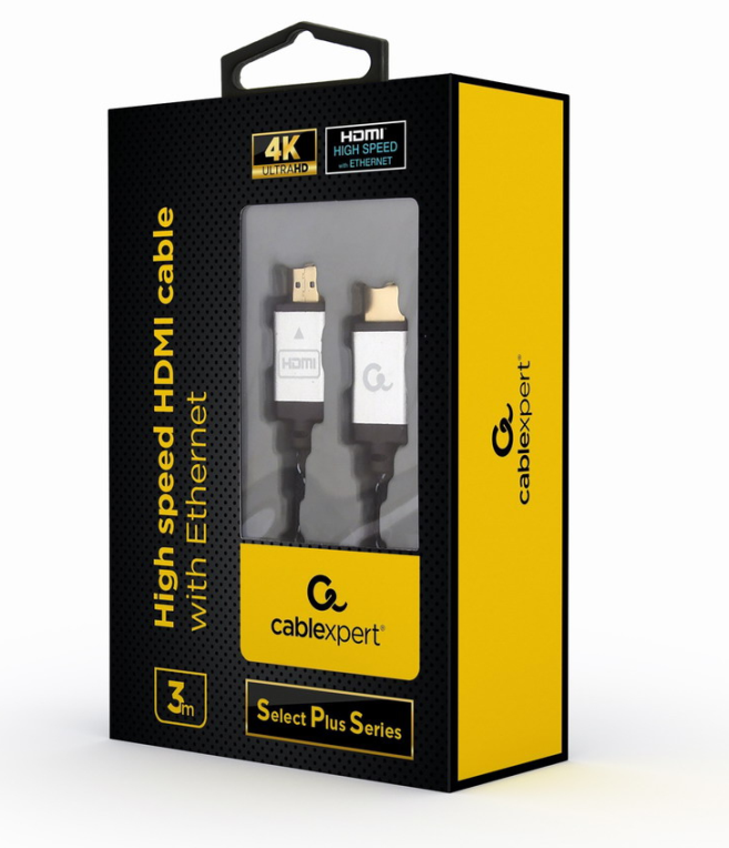 Gembird CCB-HDMIL-3M cable HDMI HDMI tipo A (Estándar) Gris