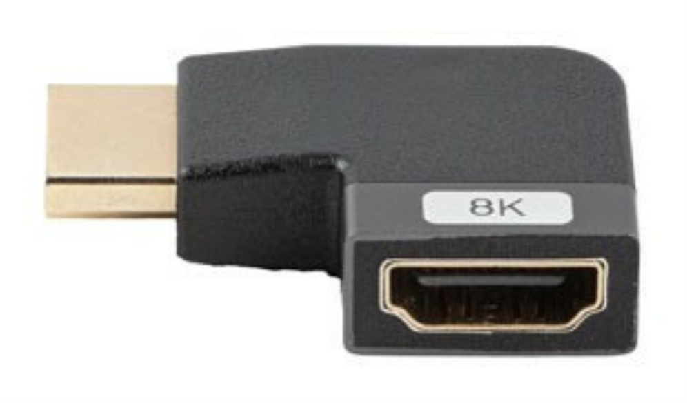 Lanberg AD-HDMI-09 adaptador de cable de vídeo HDMI tipo A (Estándar) Negro, Plata