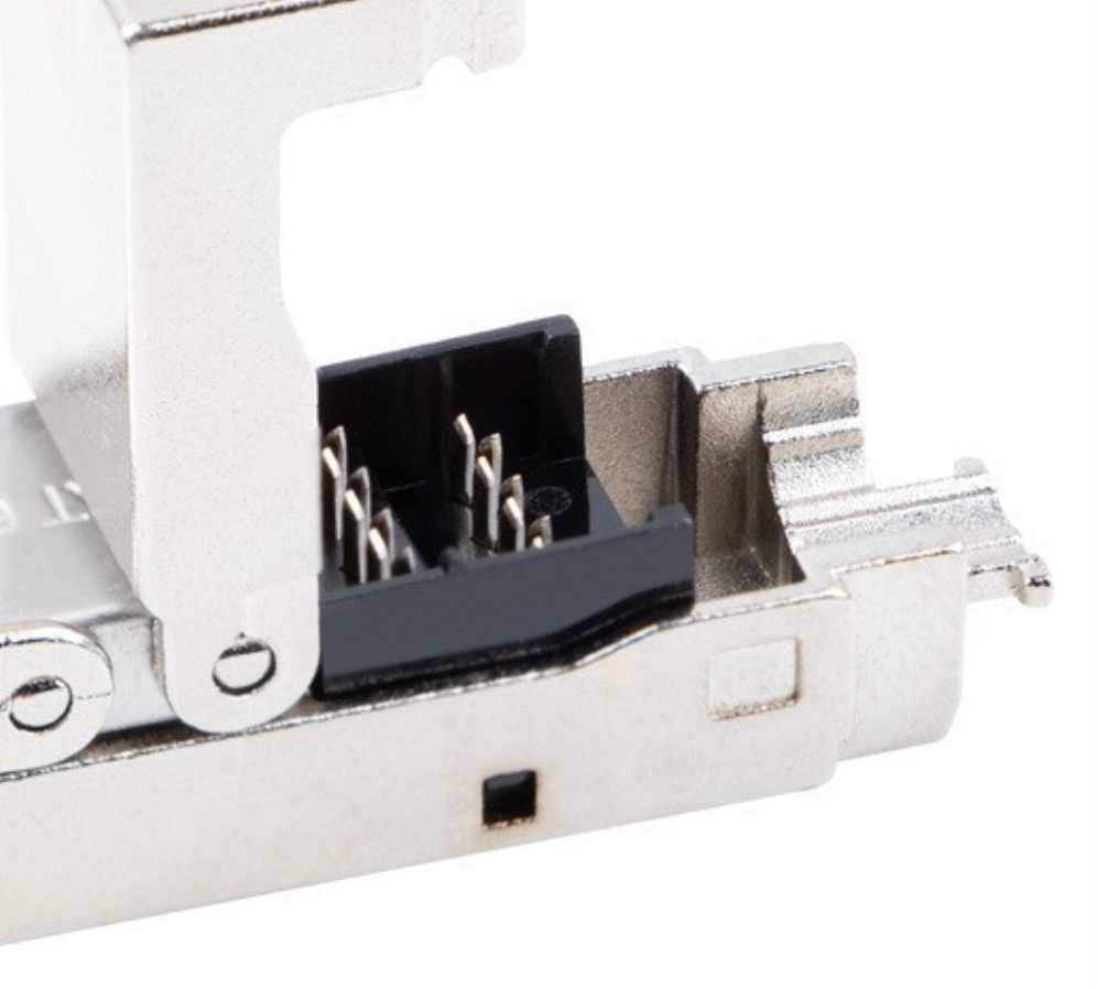 Lanberg PL2S6-6000TL conector RJ-45 Negro