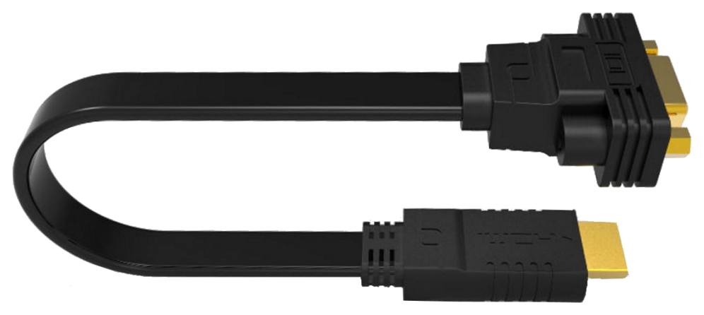 Ewent EW9869 adaptador de cable de vídeo 0,15 m HDMI tipo A (Estándar) VGA (D-Sub) Negro