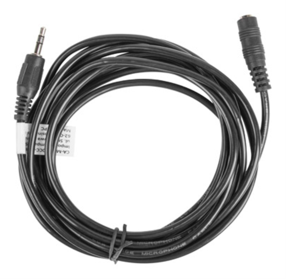Lanberg CA-MJFJ-10CC-0030-BK cable de audio 3 m 3,5mm Negro