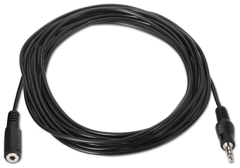 AISENS A128-0145 cable de audio 1,5 m 3,5mm Negro
