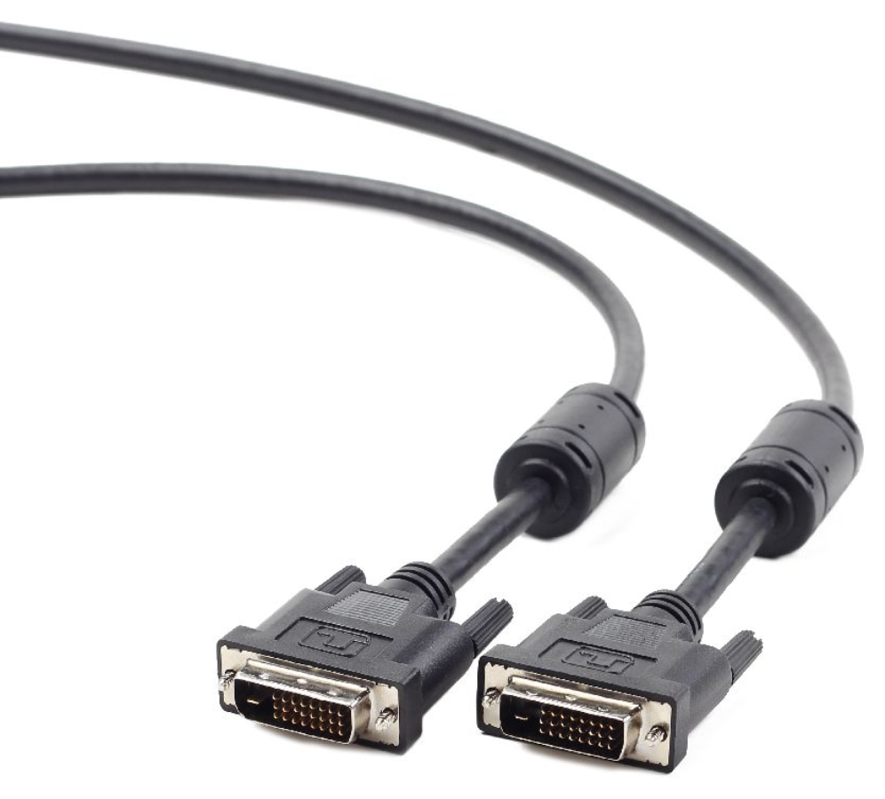 Gembird CC-DVI2-BK-6 cable DVI 1,8 m DVI-D Negro