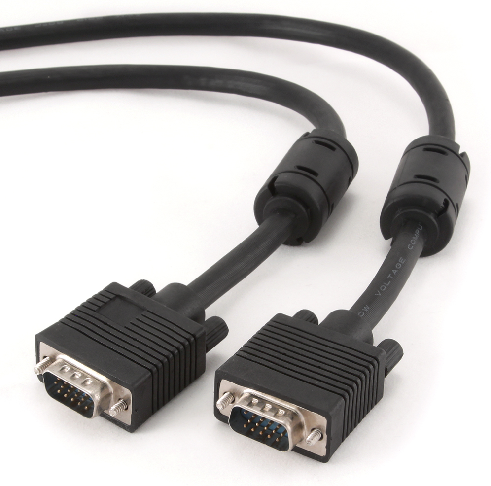 Gembird 1.8m HD15 M/M cable VGA 1,8 m VGA (D-Sub) Negro