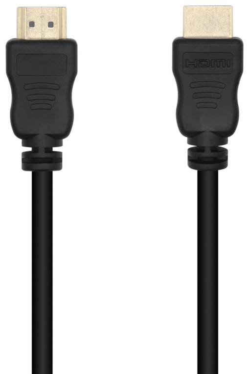 AISENS Cable HDMI V1.4 Alta Velocidad 14+1 CCS, A/M-A/M, Negro, 1.0m