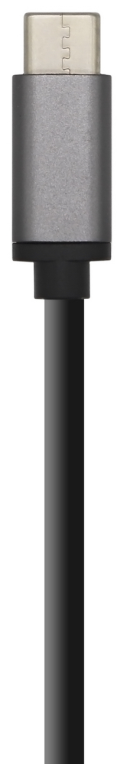 AISENS Hub USB 3.1 USB-C, USB-C/M - 4 x Tipo A/H, Gris, 15 cm