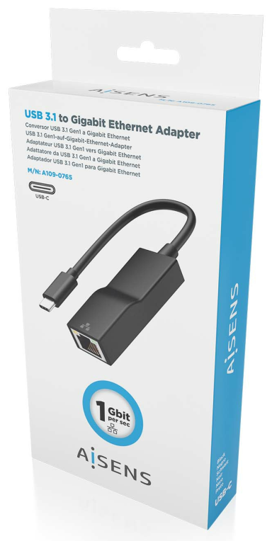 AISENS A109-0765 adaptador y tarjeta de red 1000 Mbit/s