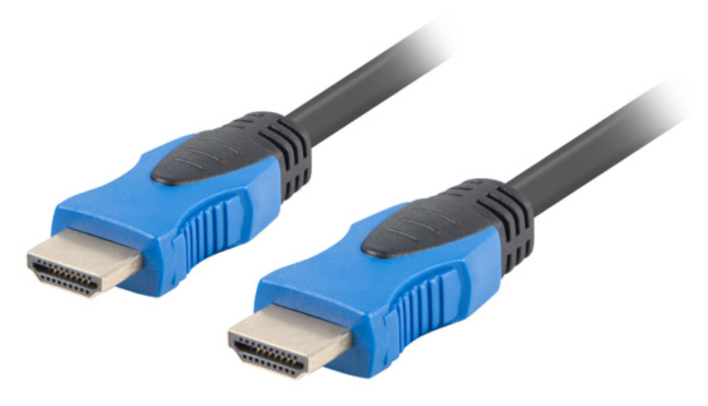 Lanberg CA-HDMI-20CU-0045-BK cable HDMI 4,5 m HDMI tipo A (Estándar) Negro, Azul