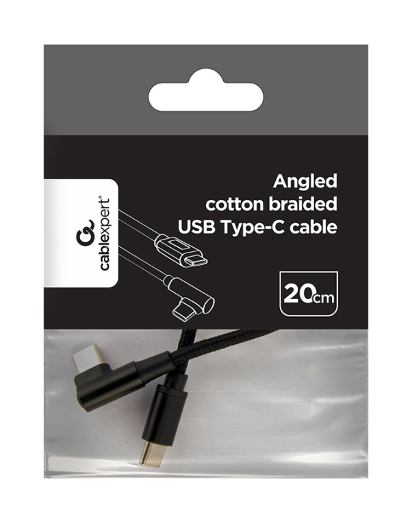 Gembird CC-USB2-CMCML-0.2M cable USB USB 2.0 0,2 m USB C Negro