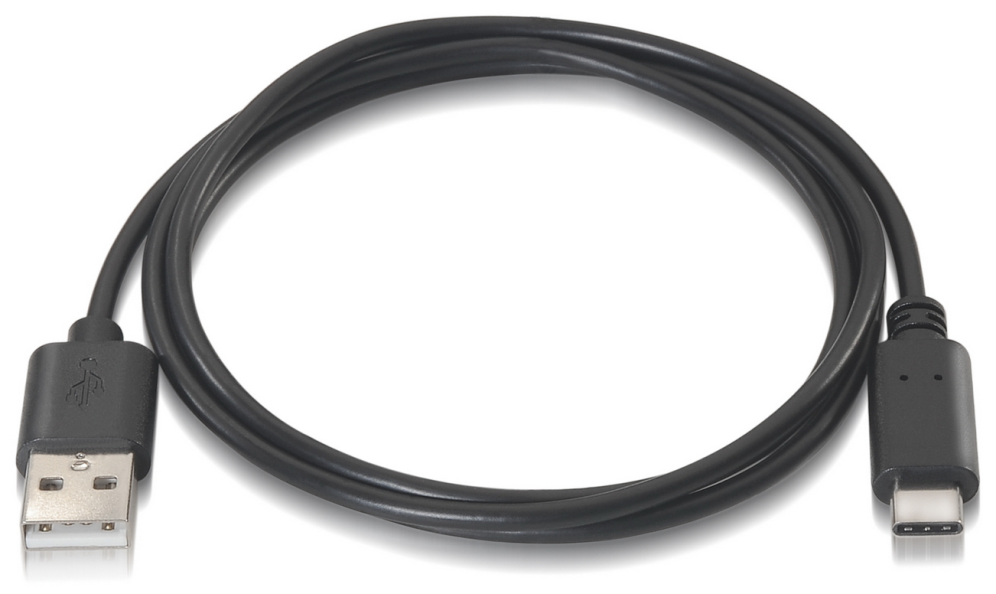 AISENS A107-0050 cable USB USB 2.0 0,5 m USB A USB C Negro