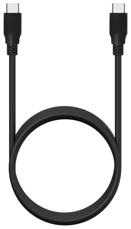AISENS Cable USB 3.2 Gen2x2 20Gbps 8k@30Hz 5A 100w E-Marker, Tipo USB-C/M-USB-C/M, Negro, 0.6m