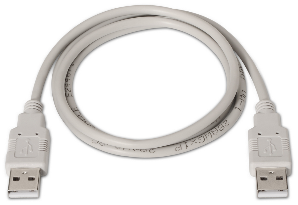 AISENS A101-0021 cable USB USB 2.0 1 m USB A Beige