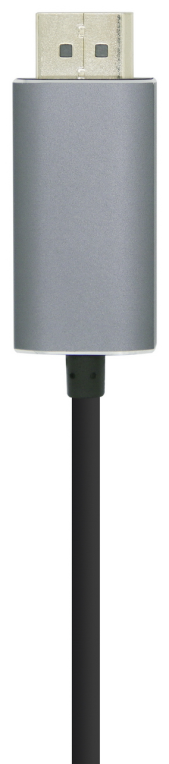 AISENS Cable conversor USB-C a Displayport 4K@60HZ, USB-C/M-DP/M, Negro, 1.8m