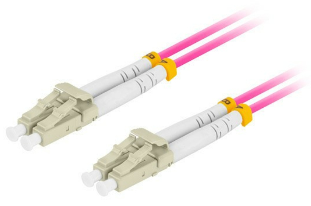 Lanberg FO-LULU-MD41-0005-VT Cable de fibra óptica e InfiniBand 0,5 m LC LC/UPC Violeta