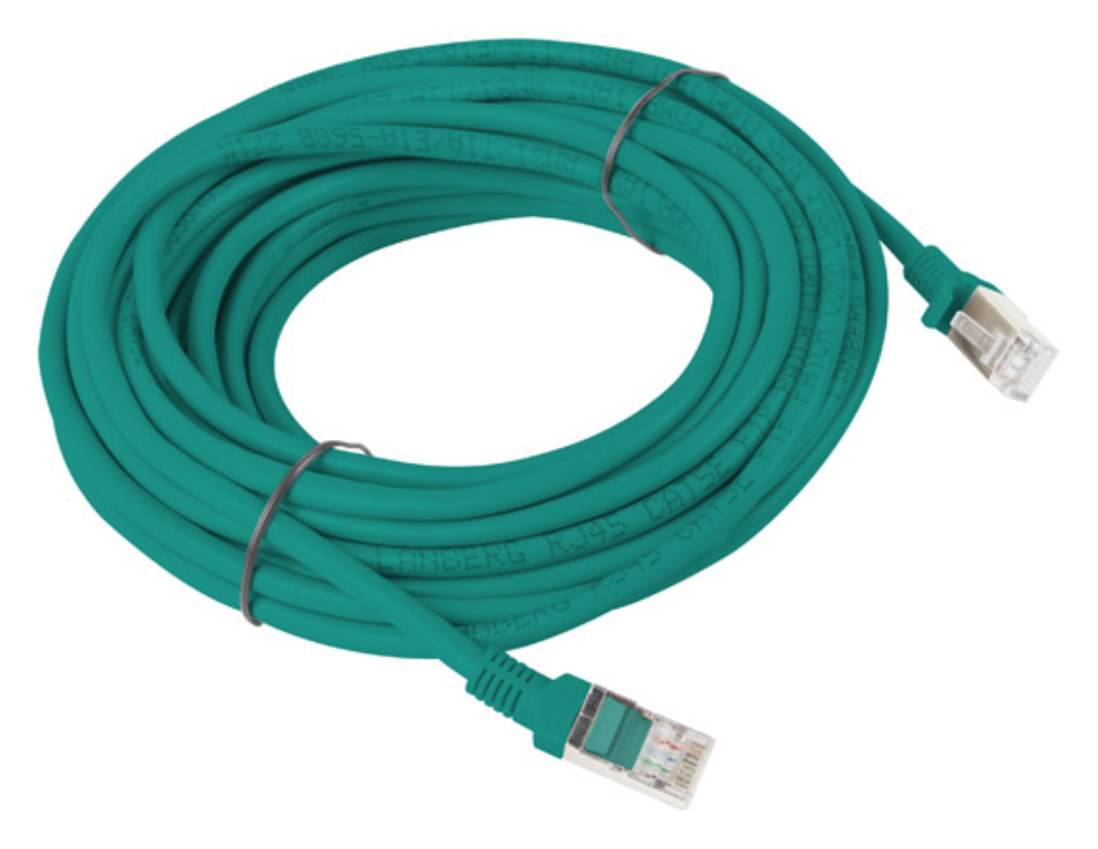 Lanberg PCU6-10CC-1000-G cable de red Verde 10 m Cat6 U/UTP (UTP)