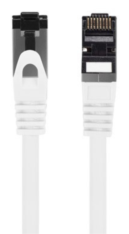 Lanberg PCF8-10CU-0050-W cable de red Blanco 0,5 m Cat8.1 S/FTP (S-STP)