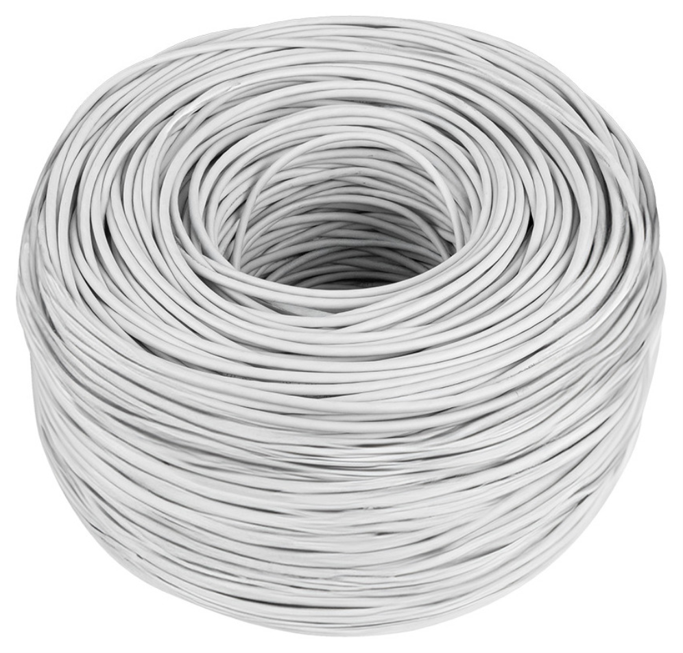 Lanberg LCU6L-11CU-0305-S cable de red Gris 305 m Cat6 U/UTP (UTP) Alrededor
