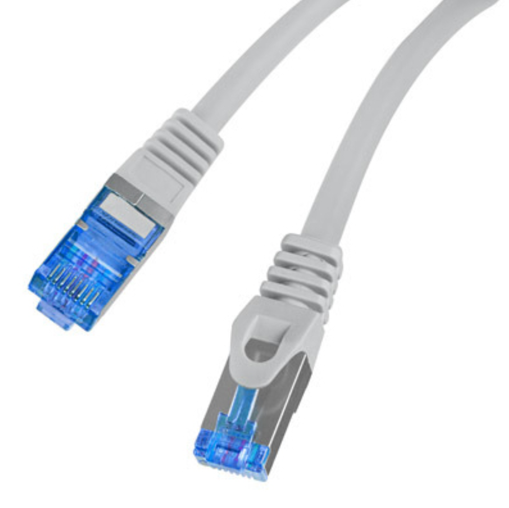 Lanberg PCF6A-10CC cable de red Gris 0,25 m Cat6a S/FTP (S-STP)