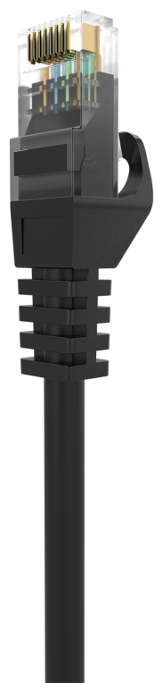 AISENS Cable de Red Latiguillo RJ45 LSZH Cat.6A 500 Mhz UTP AWG24, Negro, 2.0M