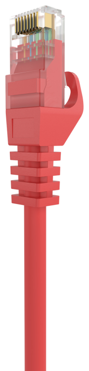 AISENS Cable de Red Latiguillo RJ45 LSZH Cat.6A 500 Mhz UTP AWG24, Rojo, 2.0M