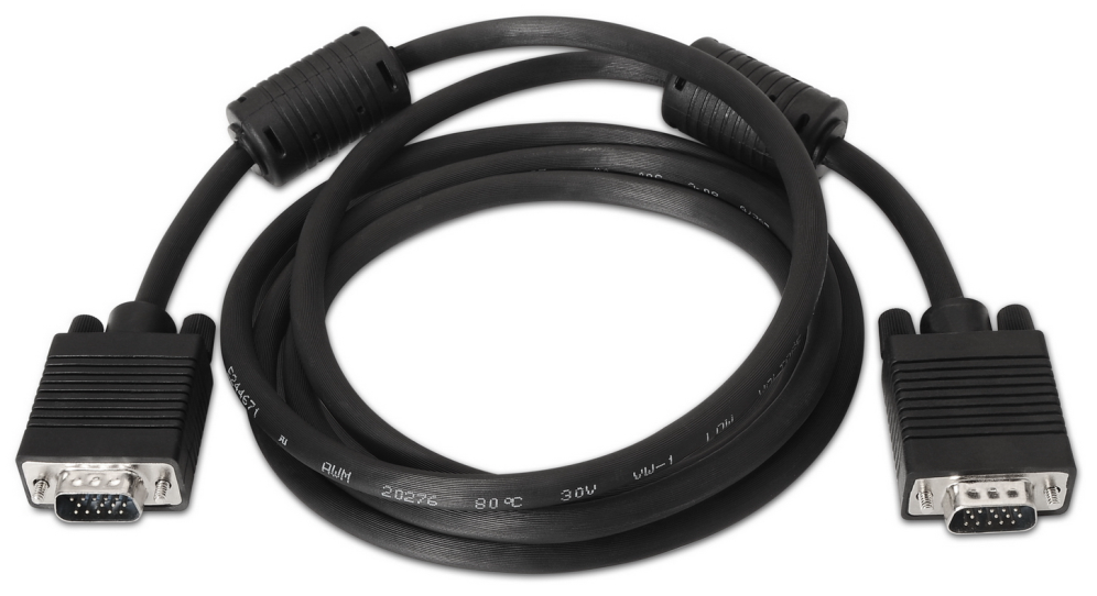 AISENS A113-0072 cable VGA 3 m VGA (D-Sub) Negro