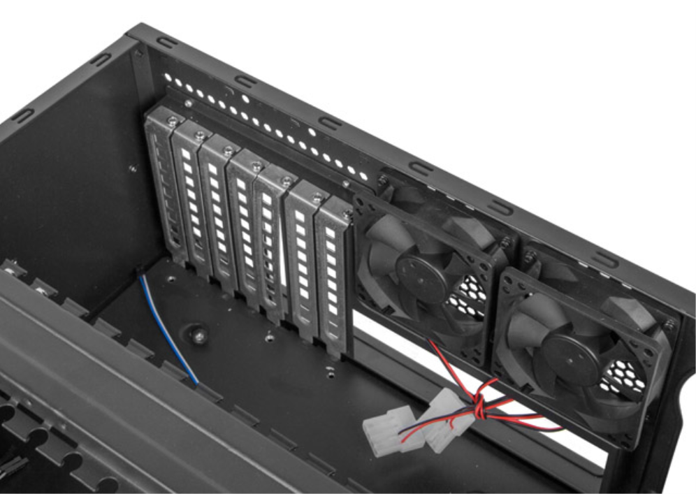 Lanberg SC01-4504-10B plataforma de infraestructura modular Bastidor (4U) 0 GB