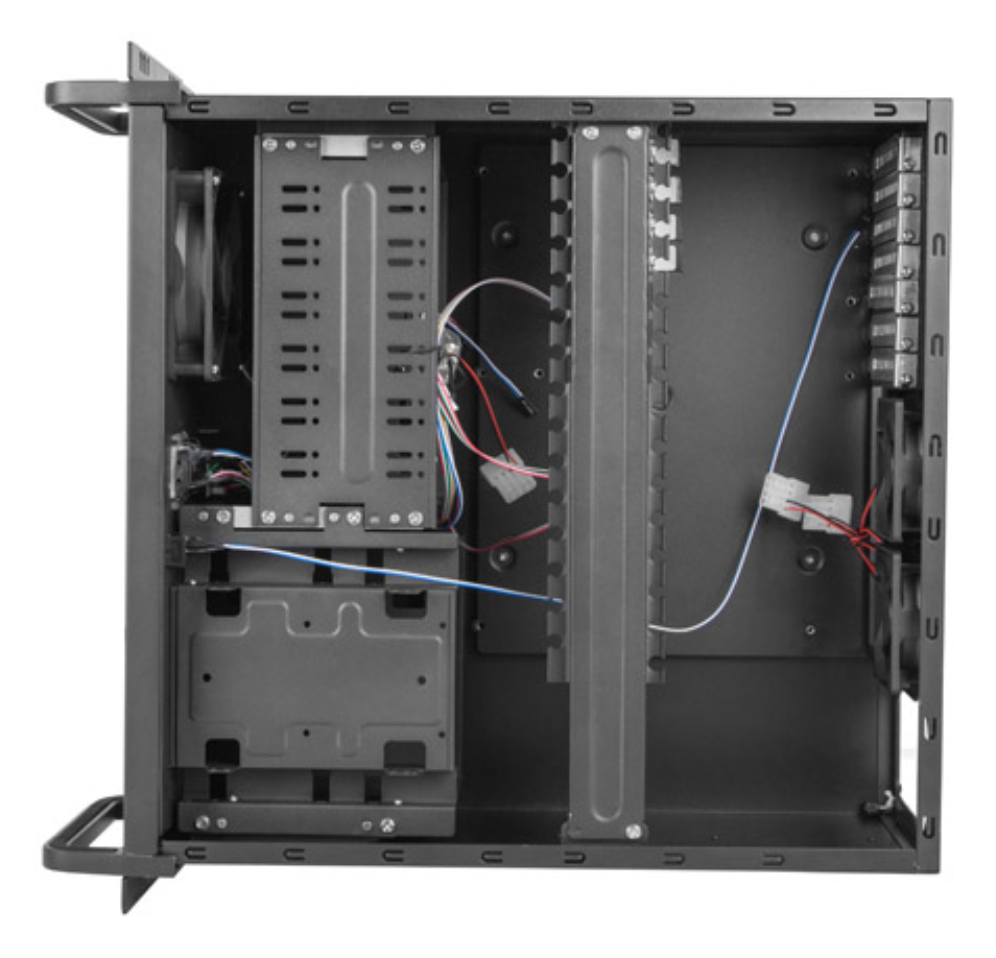 Lanberg SC01-4504-10B plataforma de infraestructura modular Bastidor (4U) 0 GB