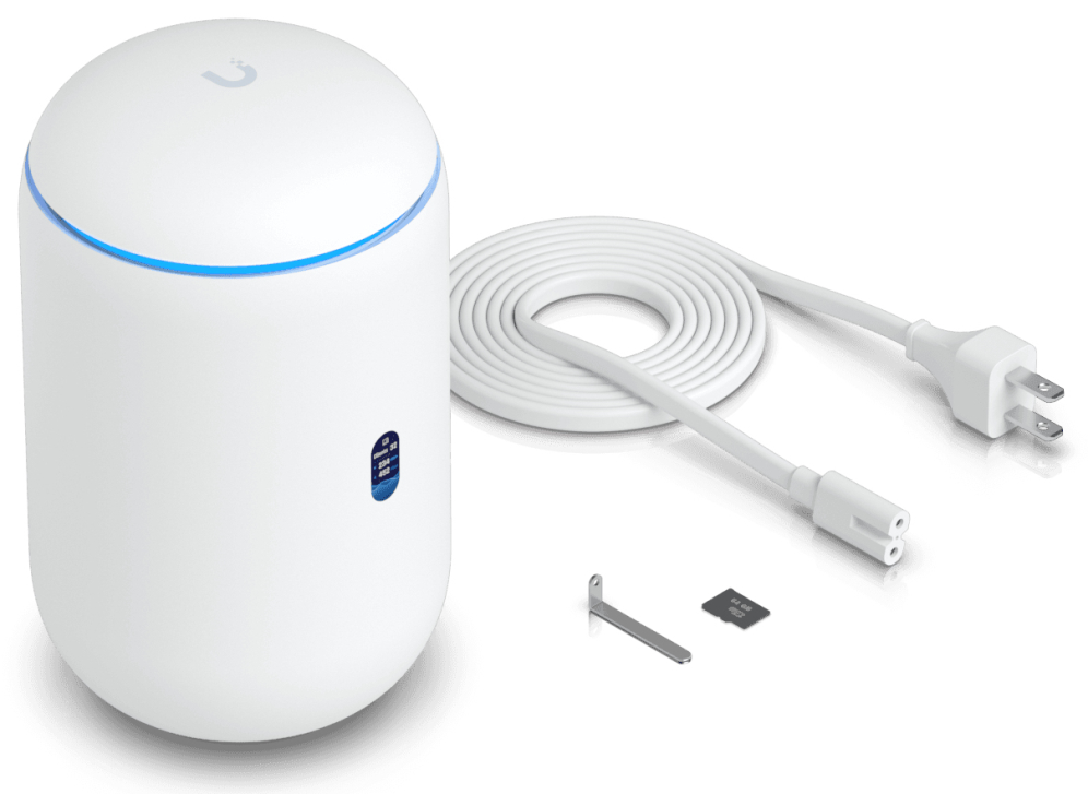 Ubiquiti Dream 7 router inalámbrico 2.5 Gigabit Ethernet Tribanda (2.4 GHz / 5 GHz / 6 GHz) Blanco