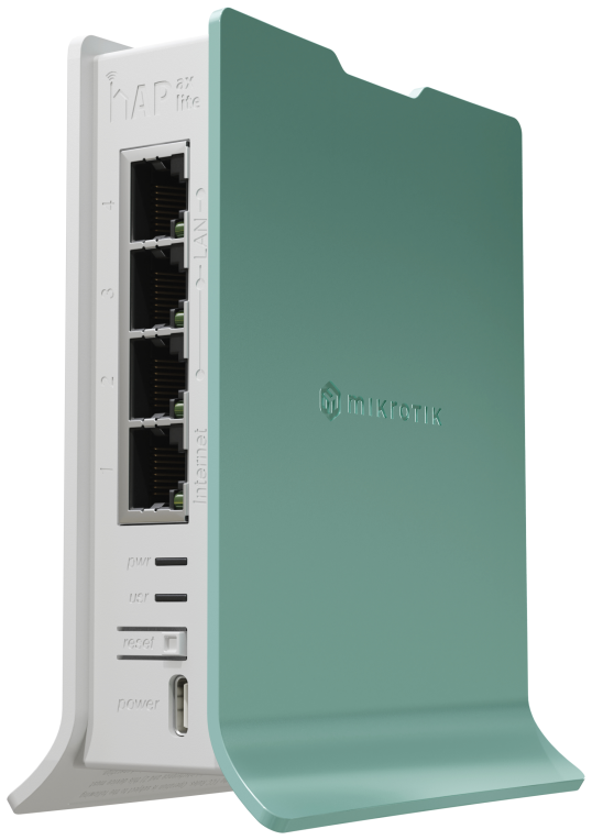 Mikrotik hAP router inalámbrico Gigabit Ethernet Banda única (2,4 GHz) Verde, Blanco
