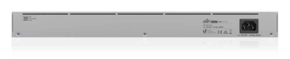 Ubiquiti UniFi USW-48-POE switch Gestionado L2 Gigabit Ethernet (10/100/1000) Energía sobre Ethernet (PoE) 1U Acero inoxidable