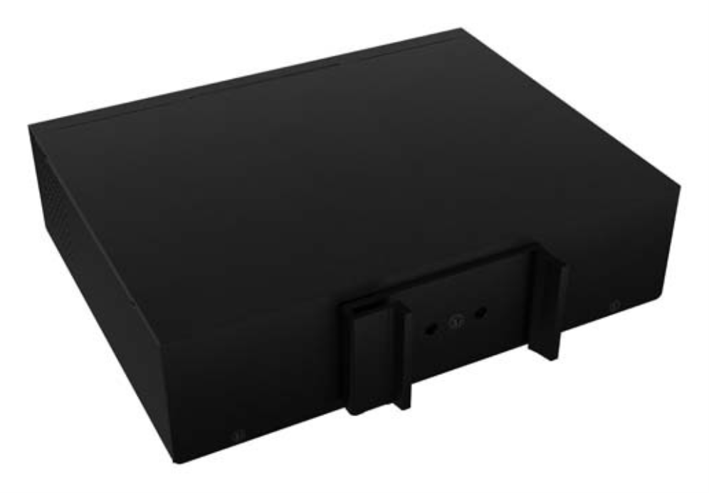 Lanberg ILFE-4P-1GE-1S-90 switch No administrado Fast Ethernet (10/100) Energía sobre Ethernet (PoE) 1U Negro