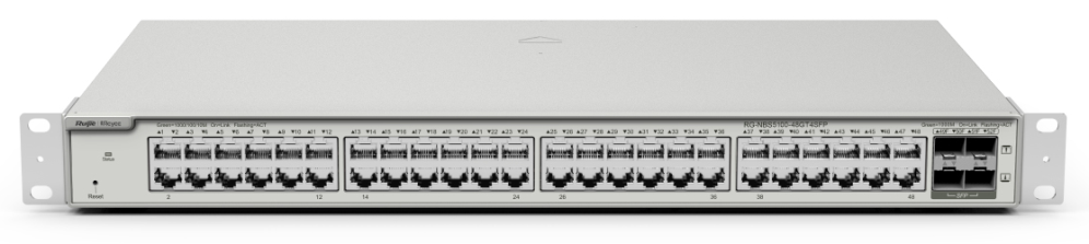 Ruijie Networks RG-NBS5100-48GT4SFP switch Gestionado L3 Gigabit Ethernet (10/100/1000) Negro