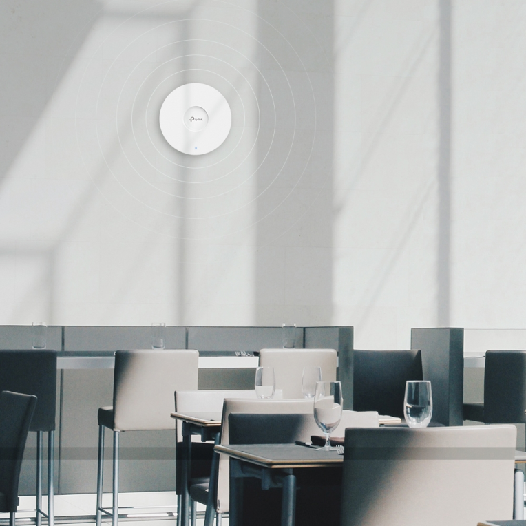 TP-Link Omada EAP650 punto de acceso inalámbrico 2976 Mbit/s Blanco Energía sobre Ethernet (PoE)