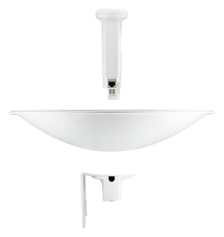 Ubiquiti PBE-M5-400 repetidor y transceptor Puente wifi 1000 Mbit/s Blanco