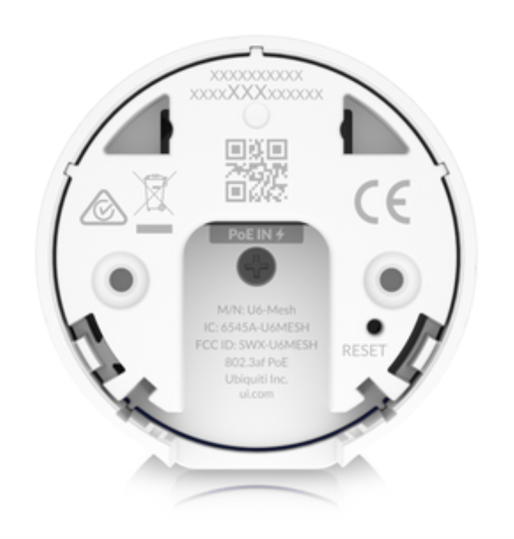 Ubiquiti U6-Mesh 4800 Mbit/s Blanco Energía sobre Ethernet (PoE)