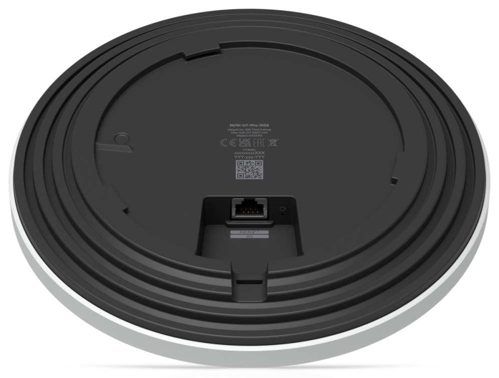 Ubiquiti U7 Pro XGS 8600 Mbit/s Blanco Energía sobre Ethernet (PoE)