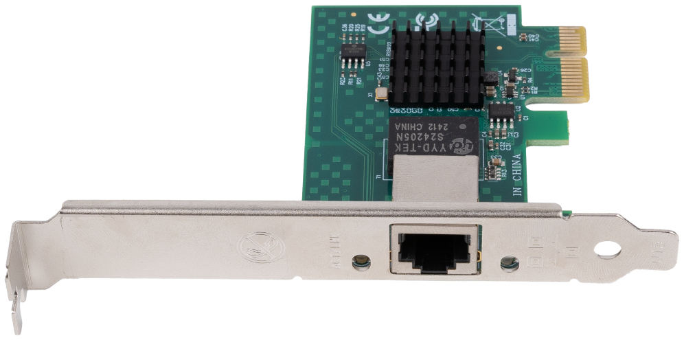 Lanberg PCE-25GB-001 adaptador y tarjeta de red Interno Ethernet 2500 Mbit/s