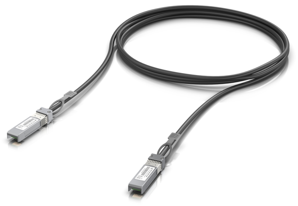 Ubiquiti UACC-DAC-SFP10-3M Cable de fibra óptica e InfiniBand SFP+ Negro
