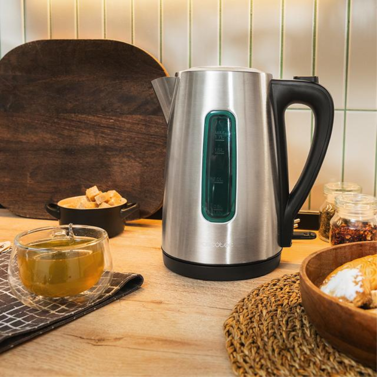 Cecotec 01425 tetera eléctrica 1,7 L 2200 W Acero inoxidable