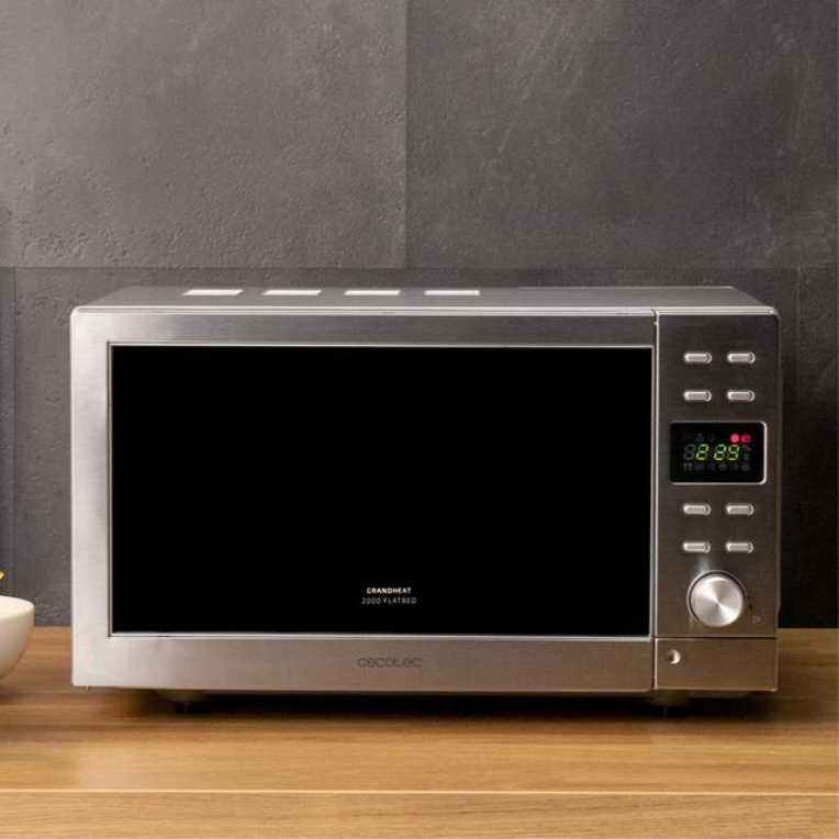 Cecotec 01398 microondas Negro, Acero Solo microondas Encimera 20 L 700 W