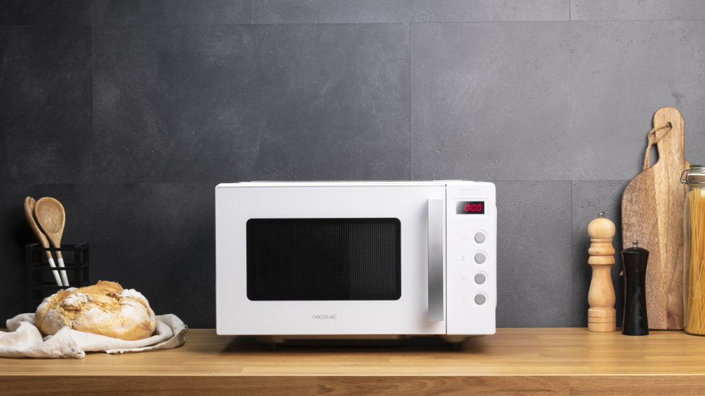 Cecotec GrandHeat 2000 Flatbed Blanco Solo microondas Encimera 20 L 700 W