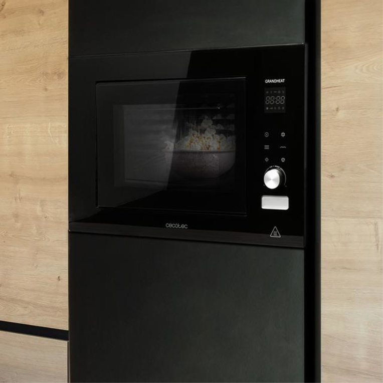 Cecotec 01383 microondas Negro Microondas con grill Integrado 21 L 1200 W