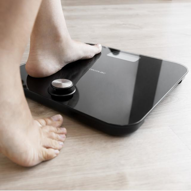 Cecotec Surface Precision EcoPower 10000 Healthy Rectángulo Negro Báscula personal electrónica