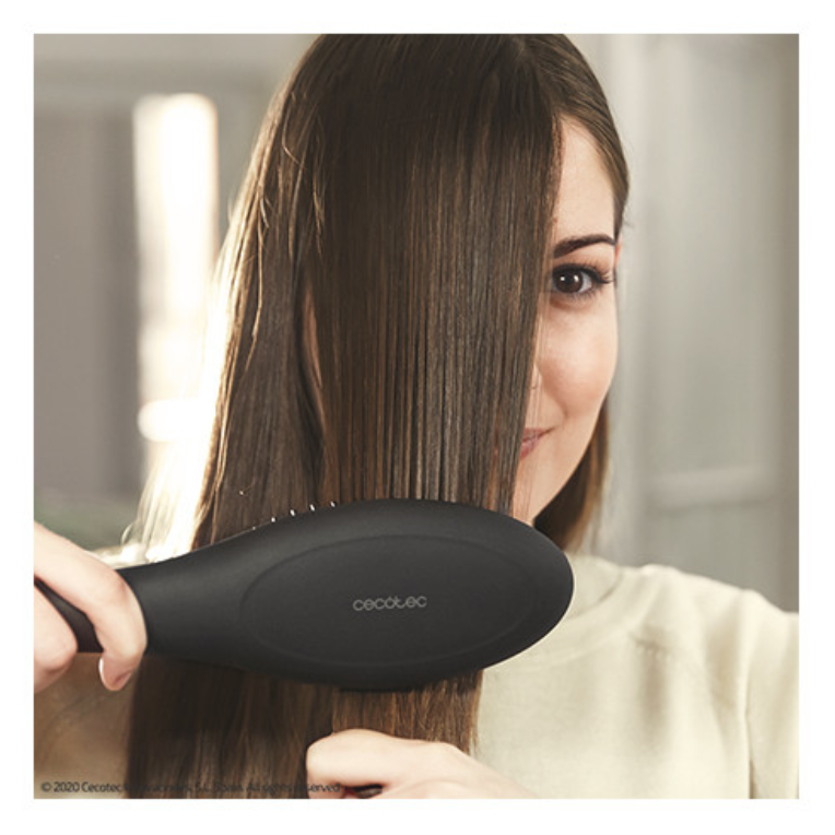 Cecotec Bamba InstantCare 900 Perfect Brush Adulto Cepillo paleta para el pelo Negro 1 pieza(s)